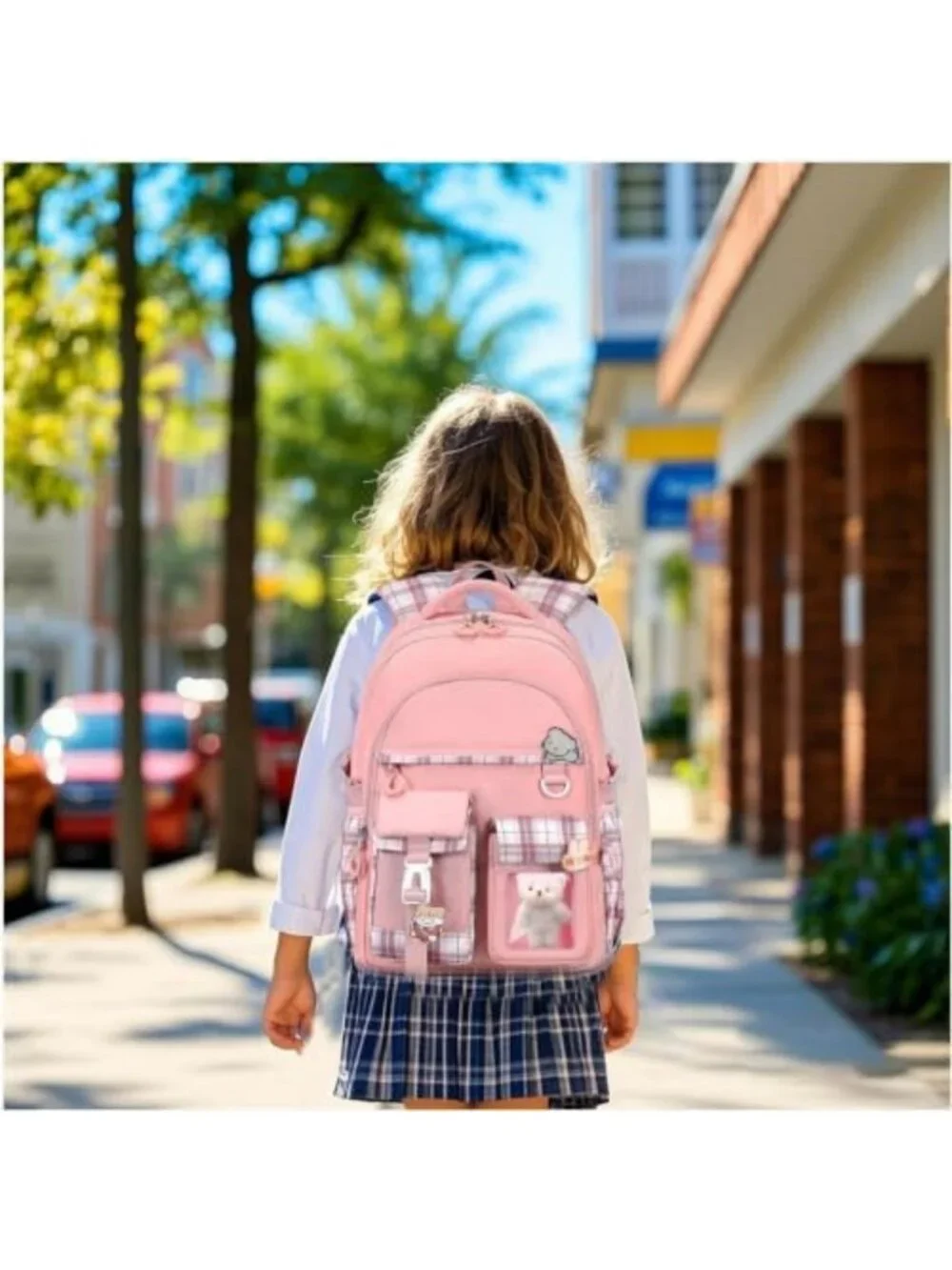 Cute Girls Backpack | Stylish School Bag for Kids & Teens | Fun & Functional